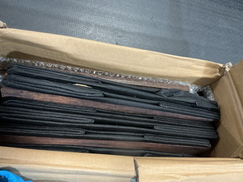 Condition photo showing As Is for Huuger 78.7 inch Long Dresser for Bedroom, 15 Drawer Fabric Dresser for Closet, Large TV Stand for 65, 75, 85 inch TV, Wide Chest of Drawer with Storage, 78.7" W x 12.9" D x 26.7" H, Rustic Brown