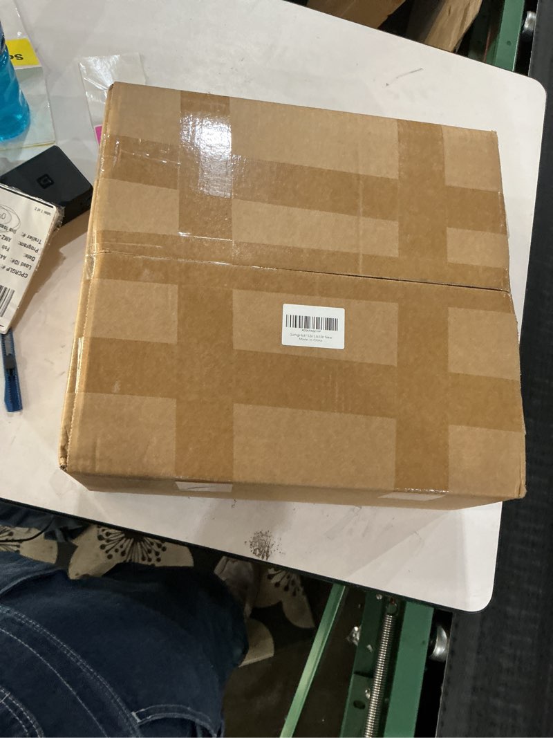 Condition photo showing New/Like New for Dunnage Rack 13.8" L x13.8 W x4.09 H,3 Pack Stainless Steel Dunnage Rack 1000+ Pound Capacity,Assembly-Free Commercial Food Floor Stand for Storage in Restaurants Kitchens Shop Garages 3Pcs/13.8"L x13.8"W