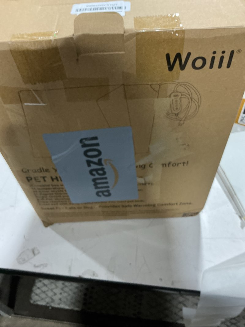 Condition photo showing Good Condition for INVENHO Extra Large Pet Heating Pad, Adjustable Temperature Waterproof Dog Cat Heating Pad with Timer, Electric Pet Heated Mat XL: 47" x 28" Grey