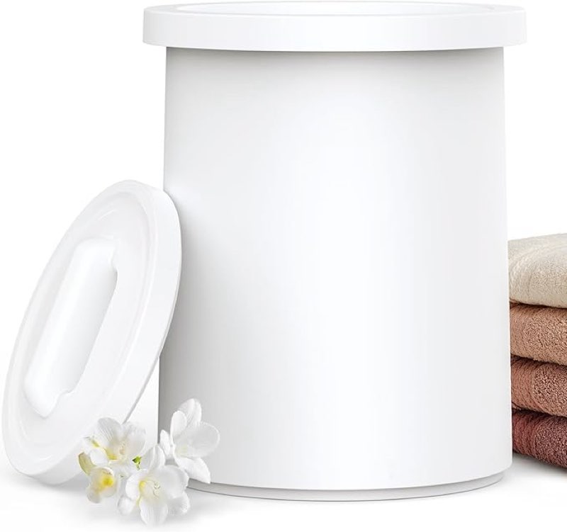 pqh large towel warmers for bathroom - fast heated blanket warmer,fits up to two 40\"x70\" oversized towels,blankets,bathrobes,auto shut-off timer,hot towel warmer bucket for home spa