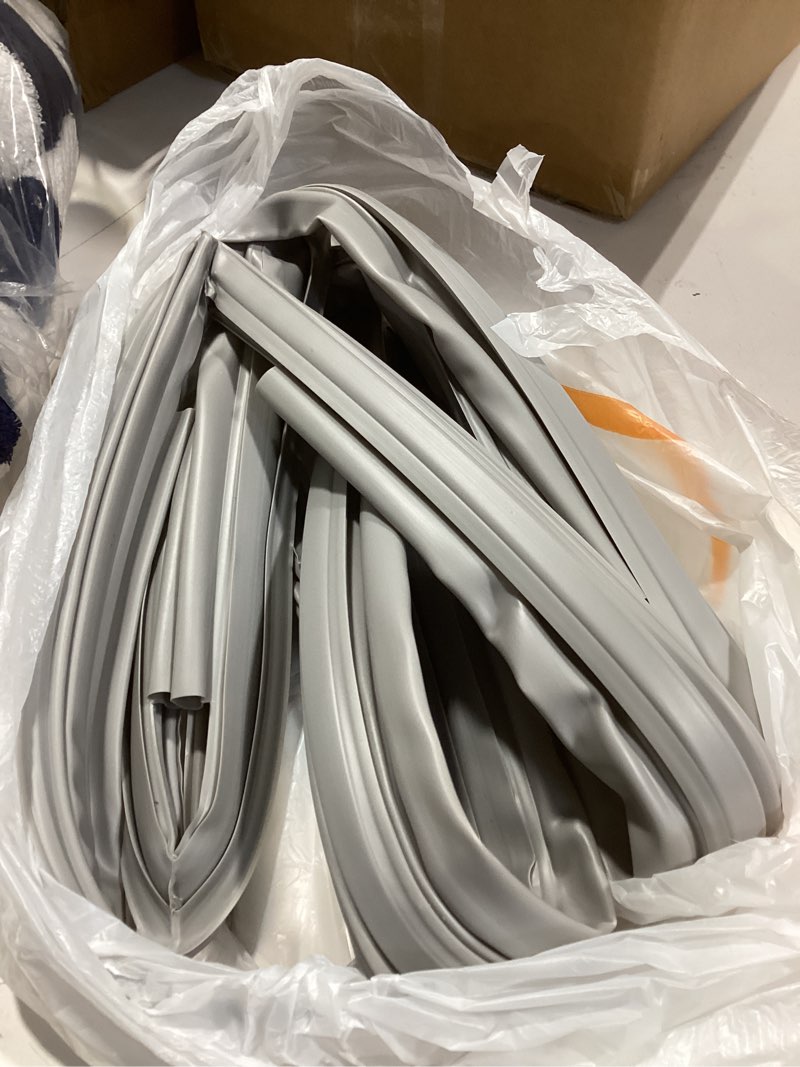 Condition photo showing Good Condition for w10407216 freezer door gasket seal panel for whirlpool maytag kitchenaid jenn-air and kenmore refrigerators replace w10248749 w10685869 21.06 x 34.25 x 1.57in (gry)