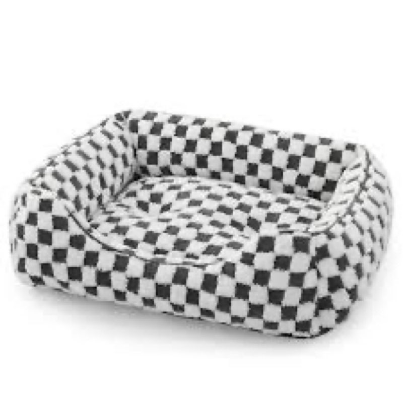 joejoy dog bed for medium small dogs - rectangle orthopedic dog sofa bed, cute modern puppy bed with ( similar 