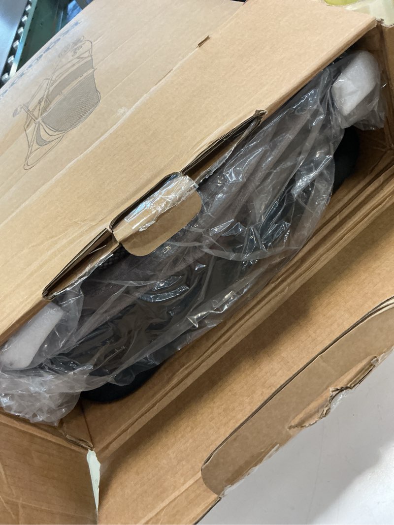 Condition photo showing New/Like New for ROODO Escort 3 Wheel Dog Cat Pet Stroller for Small/Medium Dogs Cats Best Lightweight Foldable Portable Compact Jogger All Terrain Travel Pet Gear System Puppy Doggie Bunny Kitty Stroller(Grey) Grey 33x37 Inch (Pack of 1)