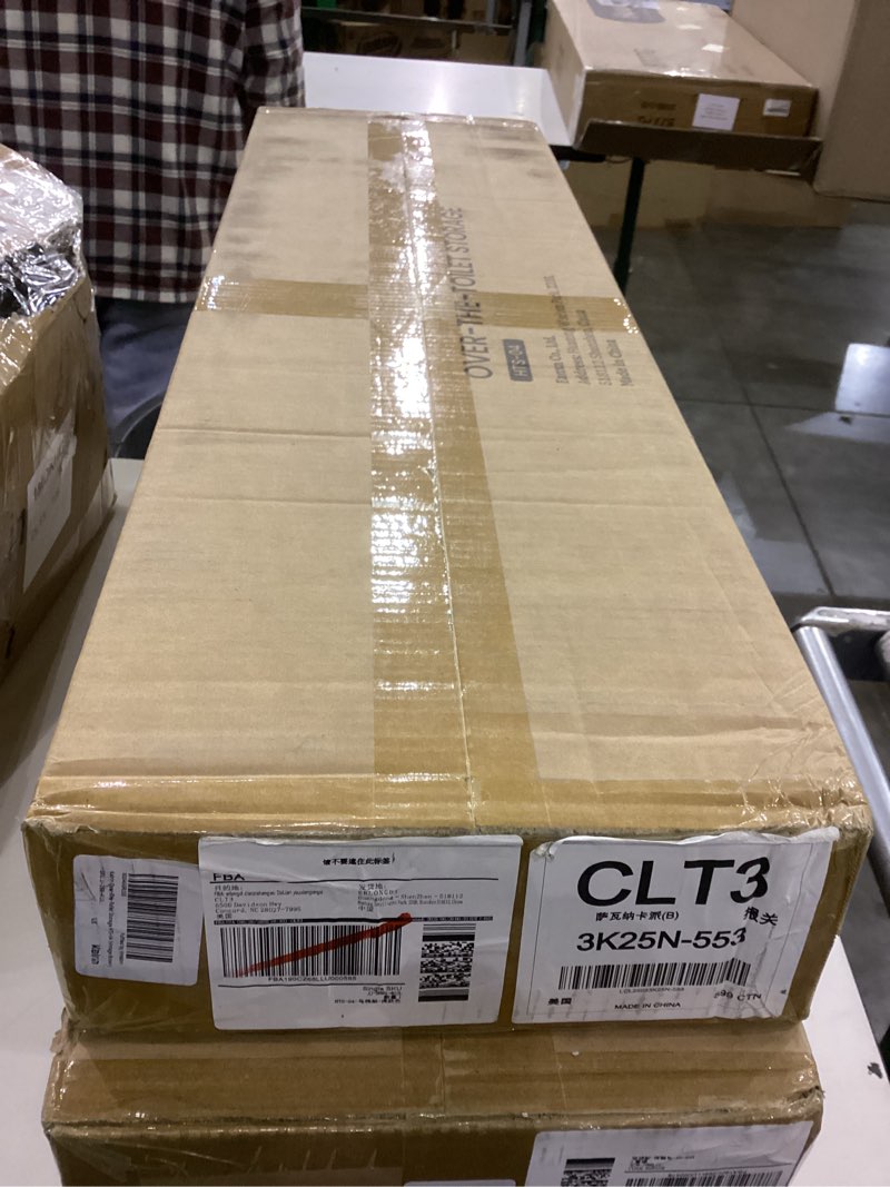 Over the toilet storage