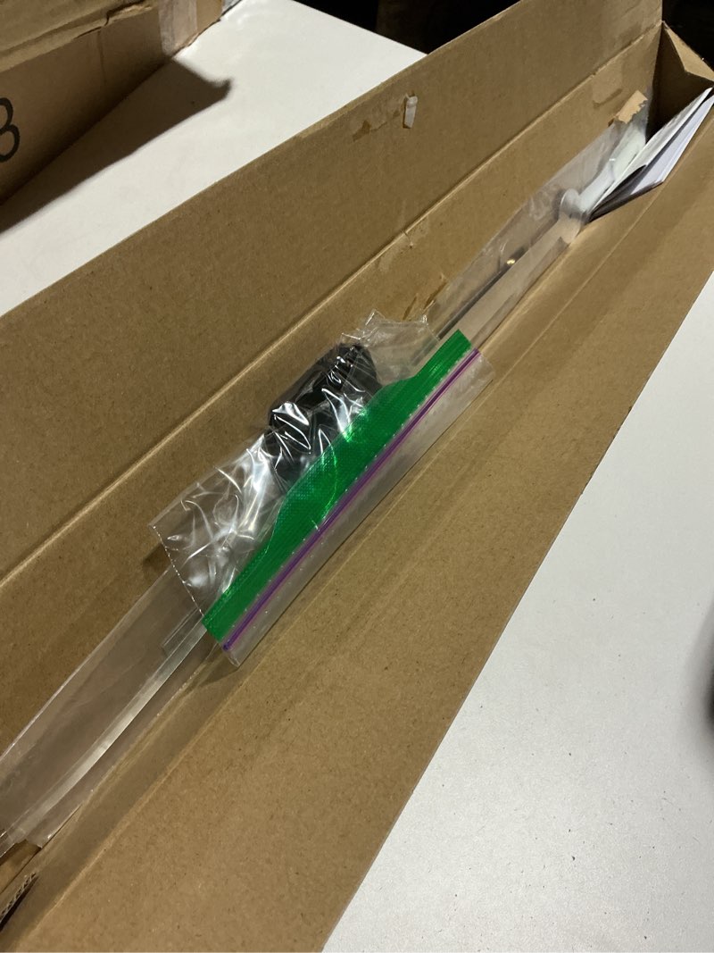 Condition photo showing As Is for high torque clock movement with 17.7" clock hands – large wall clock motor replacement for 36" to 50" diy clocks – battery-operated, clock mechanism kit total shaft: 13/16 inch