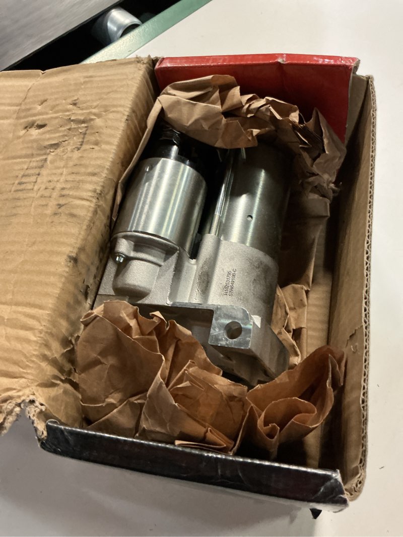 Condition photo showing As Is for a-premium starter motor compatible with chevy, gmc, buick, pontiac & more - 1997-2005 - impala, malibu, century, s10, equinox, monte carlo, uplander, sonoma, g6-2.2l 3.1l 3.4l 3.5l - 12v 1.4kw 9t cw