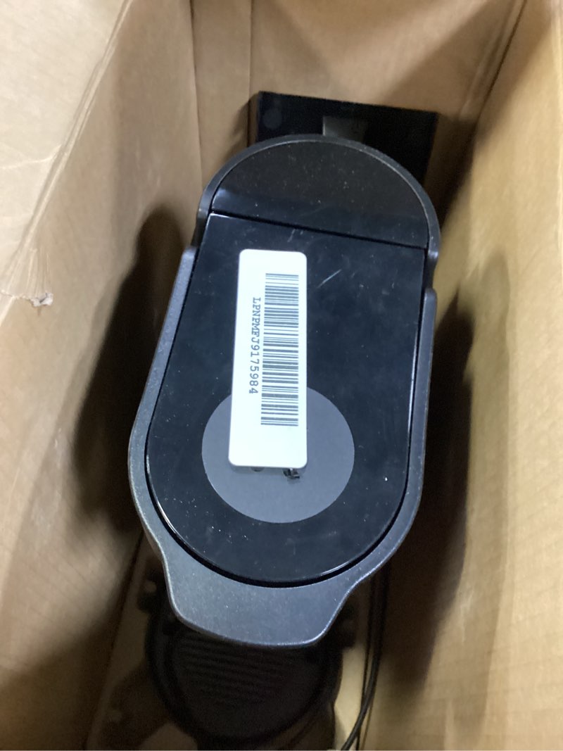 Condition photo showing As Is for keurig k-express single serve k-cup pod coffee maker, 3 brew sizes, strong button feature, 42oz removable reservoir, black