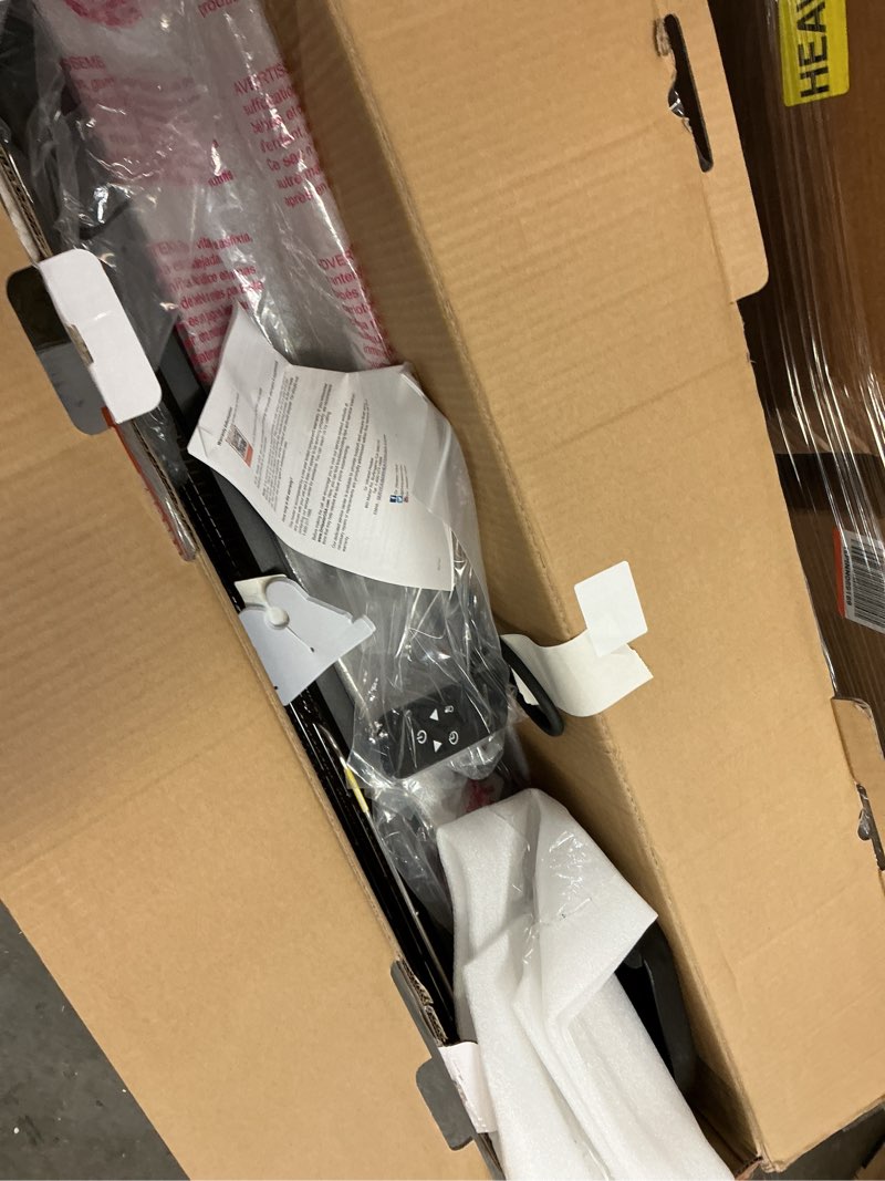 Condition photo showing As Is for DR. INFRARED HEATER DR-298 Freestanding Portable Infrared Space Heater, 1500W Indoor Outdoor Use, Wall/Ceiling Mountable, Remote Control, 3 Heat Settings, Timer, Tip-Over & Overheat Protection, Black Space Heater (Freestanding/Ceiling/Mounting) Black