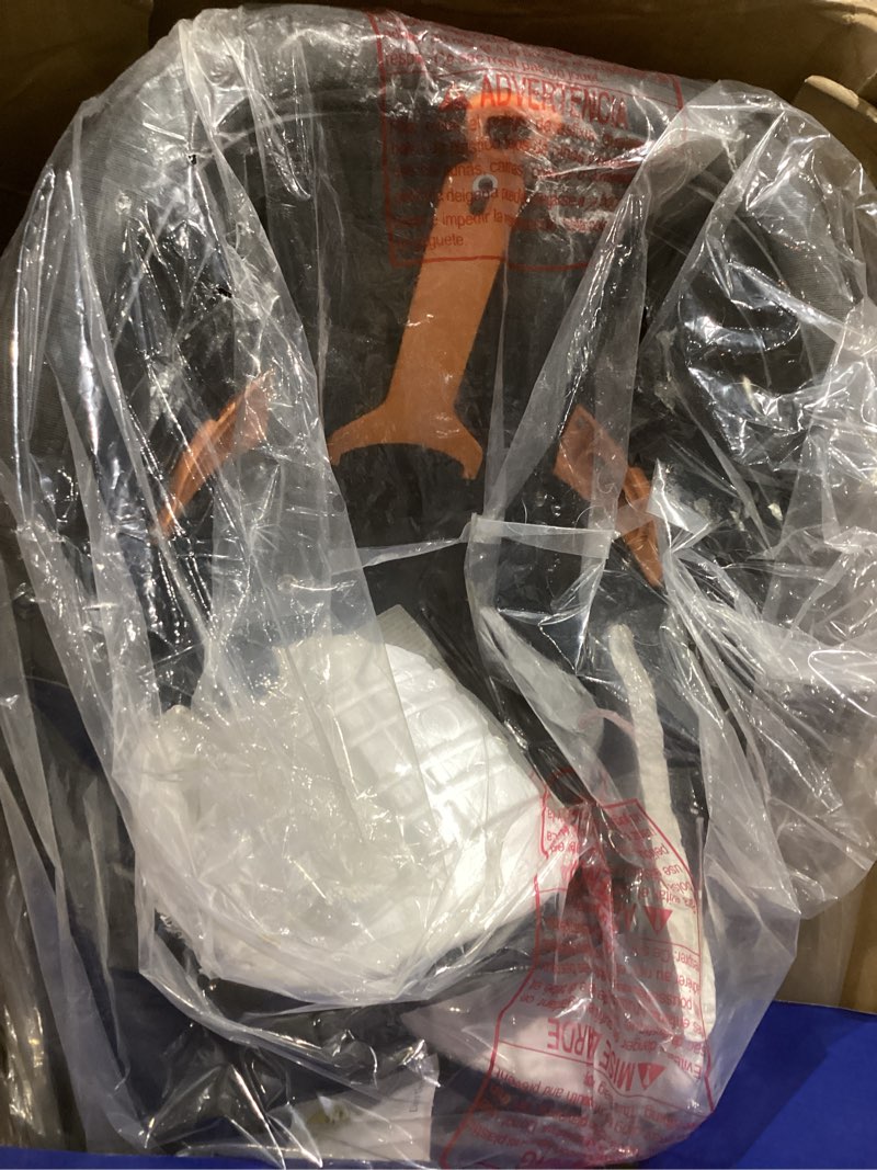 Condition photo showing Good Condition for Chicco OneFit LX ClearTex All-in-One Car Seat with LeverLock Installation, Slim Design, Convertible Car Seat, Seat for Infants and Children 5-100 lbs | Smoke/Grey OneFit LX Smoke