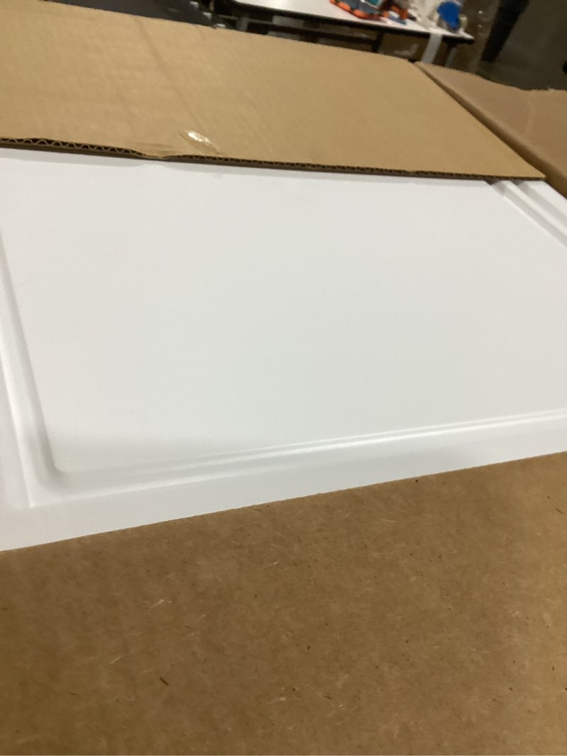 Condition photo showing Good Condition for IRIS USA 47 Qt. Extra-Large Stackable Storage Drawer Plastic Drawer Organizer with Clear Doors, for Pantry Bedroom Closet Kitchen Under-Sink Home and Office De-Clutter Shoes and Crafts, White, 2-Pack 2 Pack 47 Qt.