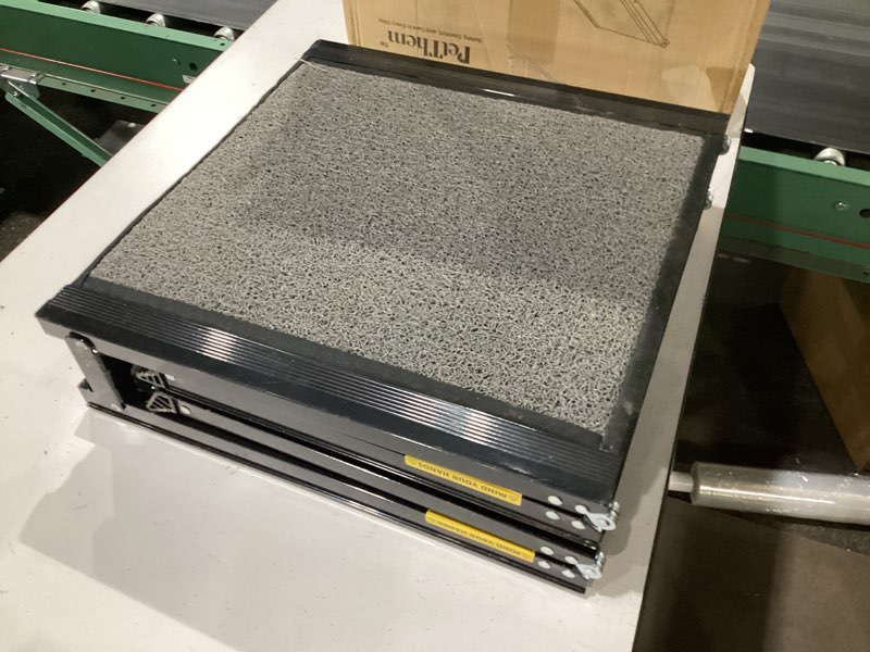 Condition photo showing Good Condition for **has been used**petthem upgraded dog ramp for car 71'' x-long & 19.7\" wider folding dog ramps for large dogs with non-slip rug surface portable doggy ramps for suv car & truck, up to 250 lbs upgraded 71'' l x 19.7\" w