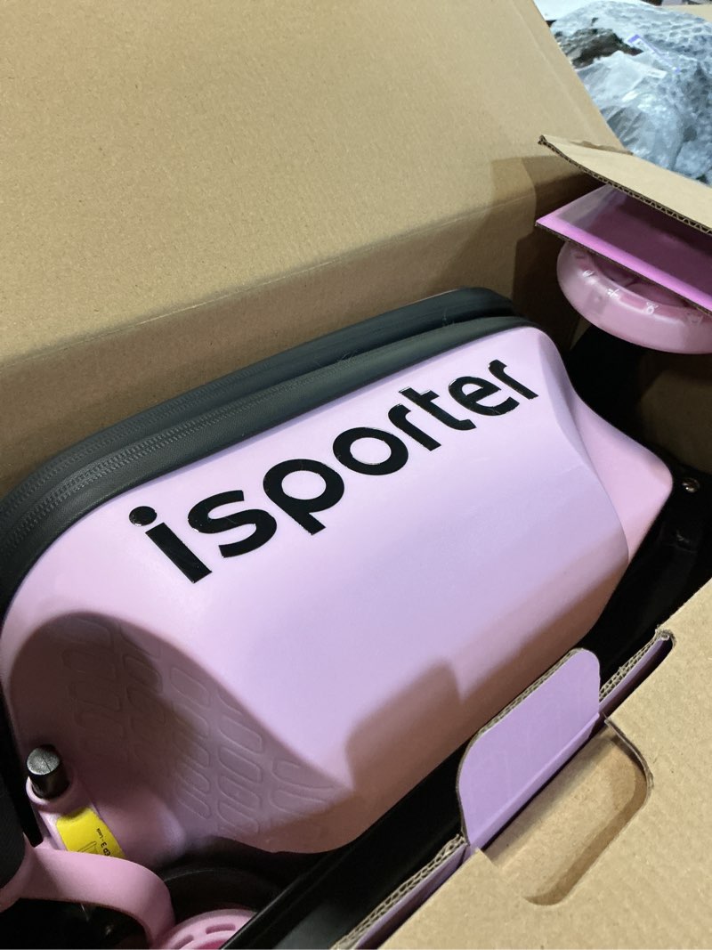 Condition photo showing Good Condition for isporter luggage scooter for kids ages 2-5 | ride-on suitcase scooters for boys girls | foldable & height adjustable, 110lbs max k3 pink