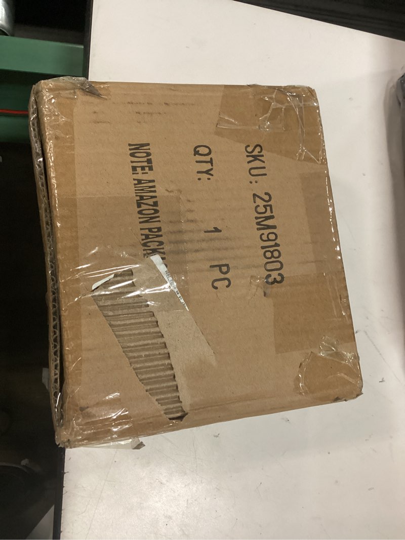 Condition photo showing New/Like New for mode home vintage black & gold purse table clock with handle & chain – embossed textured handbag style decorative desk clock, antique zinc finish for shelf, dresser & home decor black gold