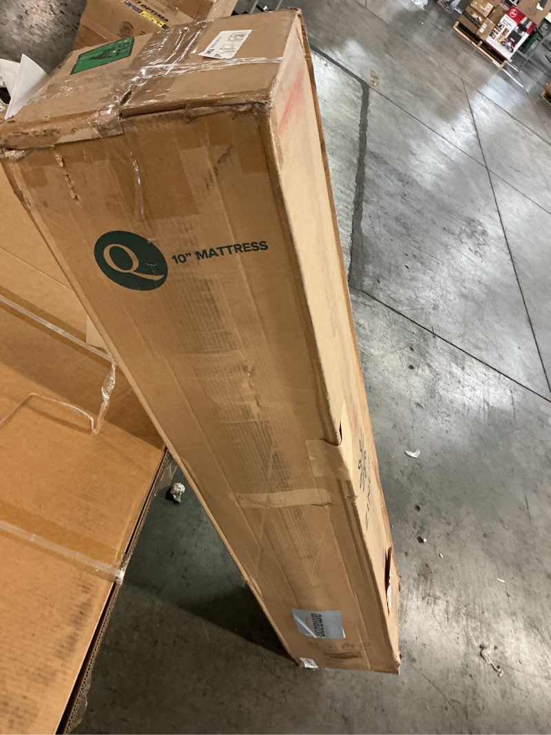 Condition photo showing New/Like New for Zinus 10 Inch Green Tea Essential Memory Foam Mattress [New Version], Queen, Fiberglass Free, Medium Feel, Breathable Airflow Memory Foam, Certified Safe Foams & Fabric, Mattress in A Box