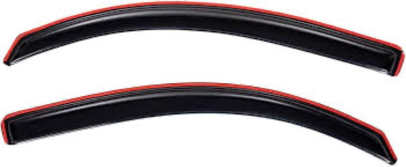 Lightronic Extra Durable Clip-on in-Channel Auto Vent Window Visors, Fits 2005-2015 Toyota Tacoma Re