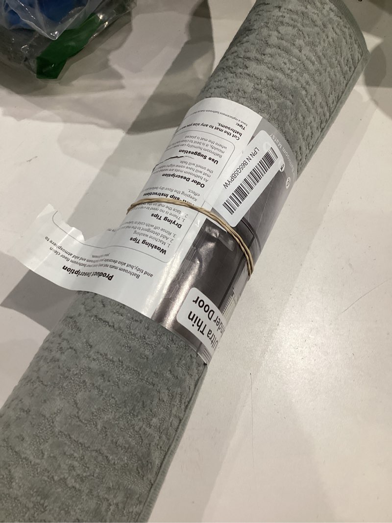 chakme bathroom rugs mat 24x17, ultra thin non slip bath mat small quick dry absorbent bath mat for 