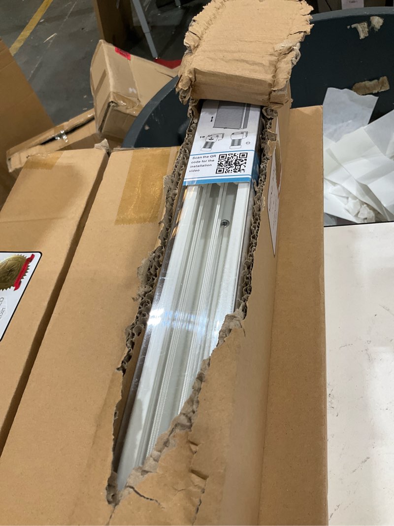 Condition photo showing New/Like New for myshade cordless blackout cellular shades for windows, honeycomb window shades with thermal insulation, child & pet safe room darkening shade, easy install,41" w x 72" h, black black 41"w x 72"h