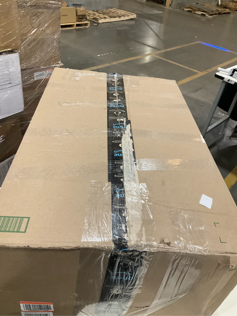 Condition photo showing As Is for 3-in-1 Portable Air Conditioner with Built-in Dehumidifier Function,Fan Mode, Remote Control, Complete Window Mount Exhaust Kit