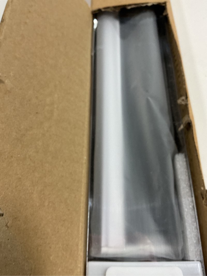 Condition photo showing New/Like New for AOSKY Cordless Roller Shades Blackout Blinds for Windows Room Darkening Rolled Up Shades with Spring System, UV Protection Window Shades Door Blinds for Home and Office (28" W x 72" H, Black) 28"W x 72"H Black