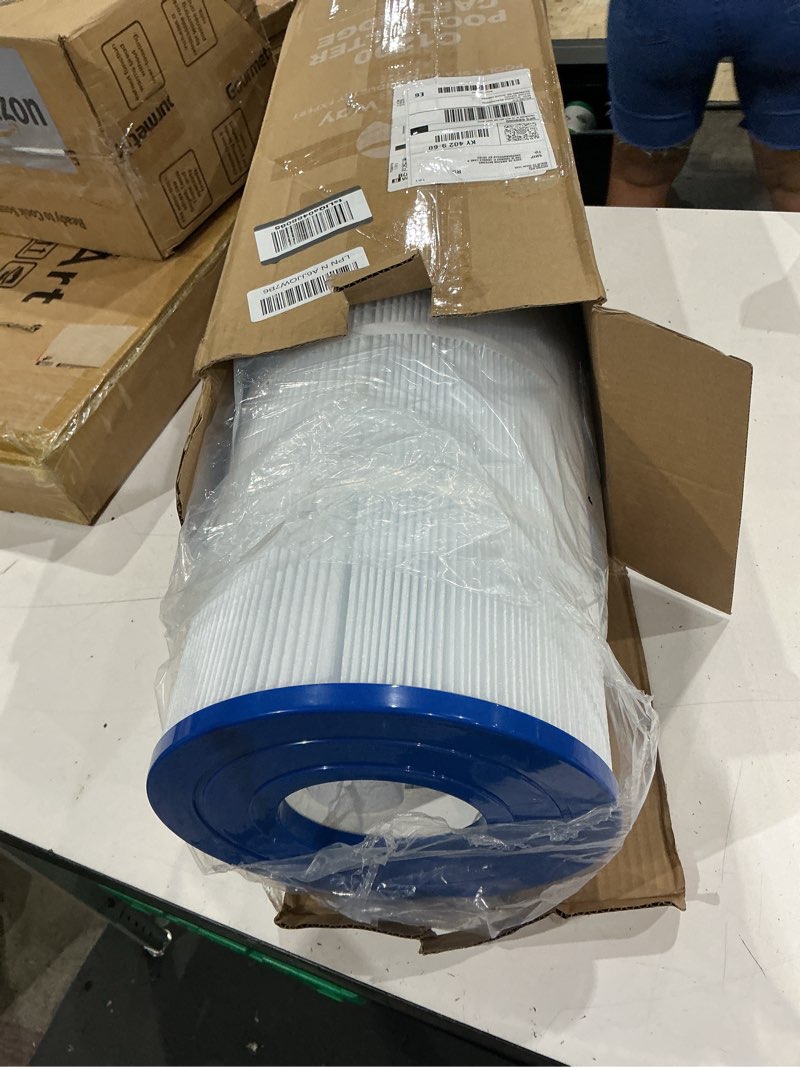 Condition photo showing New/Like New for future way c1200 pool filter cartridge replacement for hayward star clear plus c1200, replace pleatco pa120, hayward cx1200re, unicel c-8412, 120 sq.ft