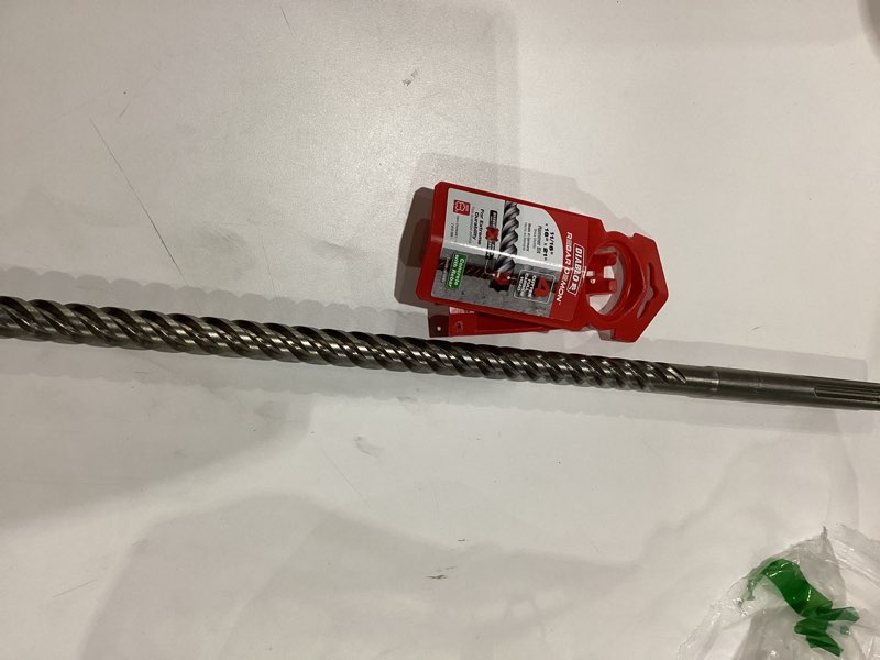 diablo rebar demon sds-max 4-cutter full carbide head hammer drill bit with tri-metal fusion welding