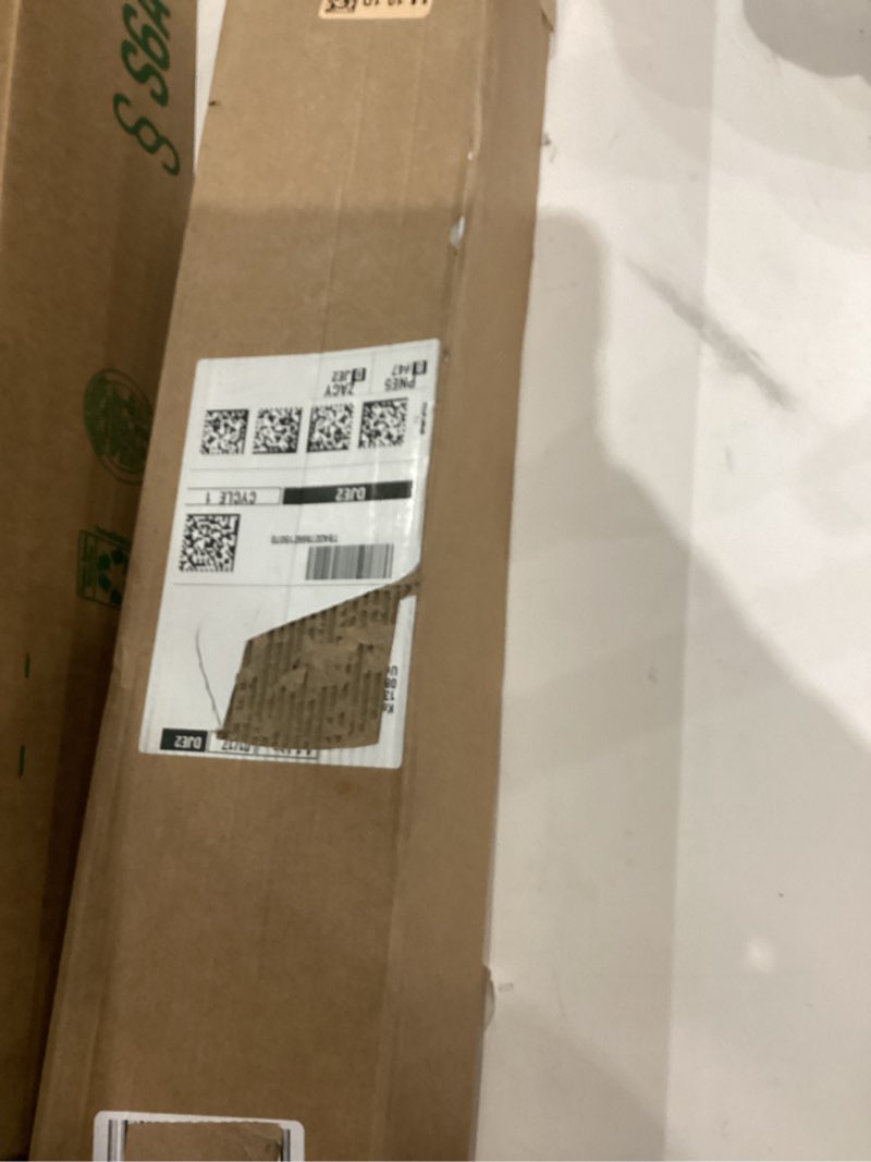 Condition photo showing New/Like New for Industrial Stair Railing Metal Hand Rails for Indoor & Outdoor Steps Wall Mount Hand Rails for Indoor Stairs 1.25" Pipe Stair Handrail for Steps Aluminum Staircase Handrail Hand Railing 8ft 8 Feet - 1.25 Inch Tube Diameter