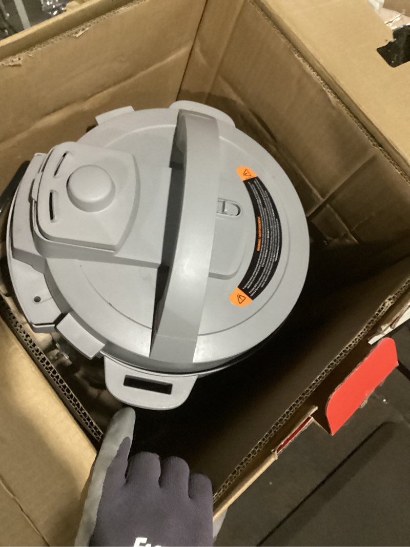 Condition photo showing Good Condition for instant pot, 8-quart whisper quiet 9-in-1 electric pressure cooker, slow rice cooker, steamer, sauté, yogurt maker, warmer & sterilizer, app with over 800 recipes, stainless steel, duo plus 8 quarts