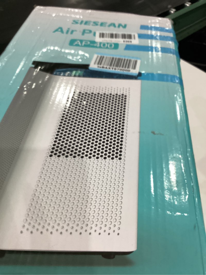 Condition photo showing As Is for Air Purifiers for Home Large Rooms up to 3500 Ft², H13 True HEPA 0.1 Micron 99.97% Filtration with Carbon Filter, 235 CFM CADR, Removes Allergens, Pet Odor, Smoke, VOCs, 30dB Sleep Mode, PM2.5 Display