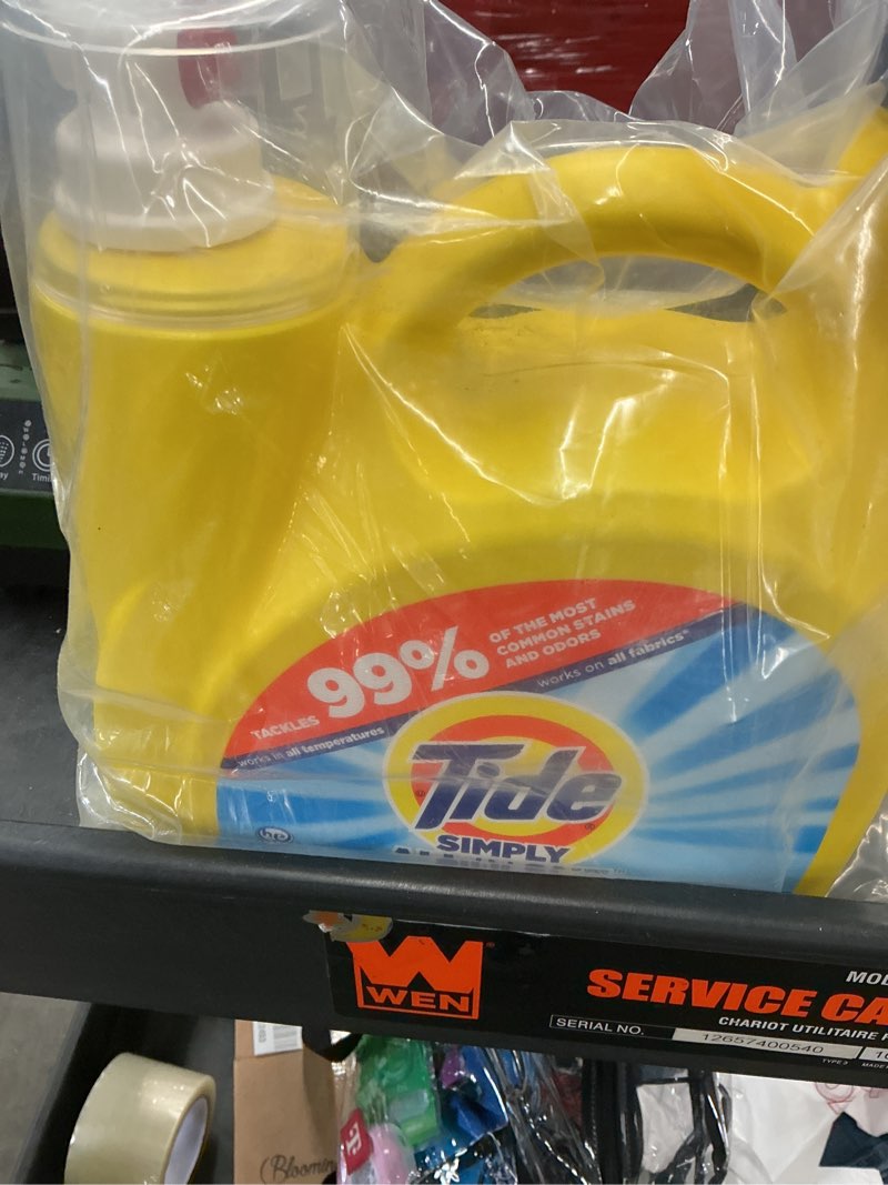 Condition photo showing New/Like New for tide simply all in one 117 fl oz