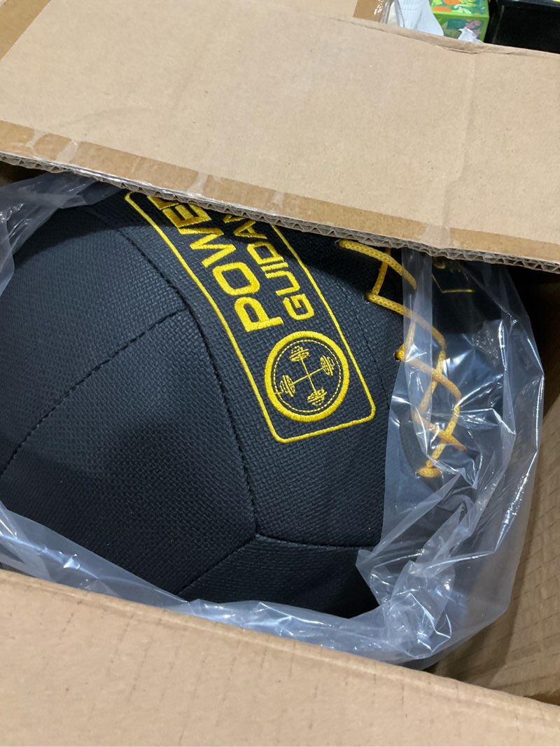Condition photo showing Good Condition for power guidance textured wall ball, slam ball, medicine ball ?for strength & basics exercises and core strength training, variety ?weight balls perfect matched home gym exercises (6 lb)
