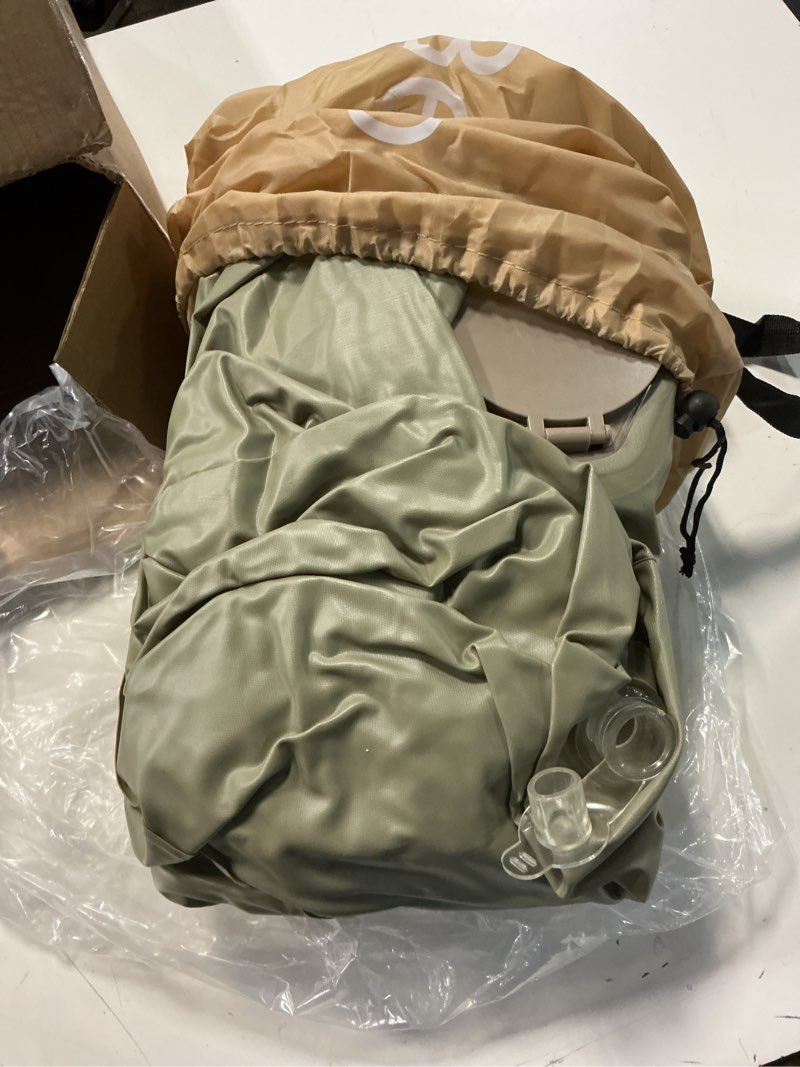 Condition photo showing New/Like New for bestrip auto inflatable couch lounger, air mattress sofa bed with rechargeable air pump khaki single