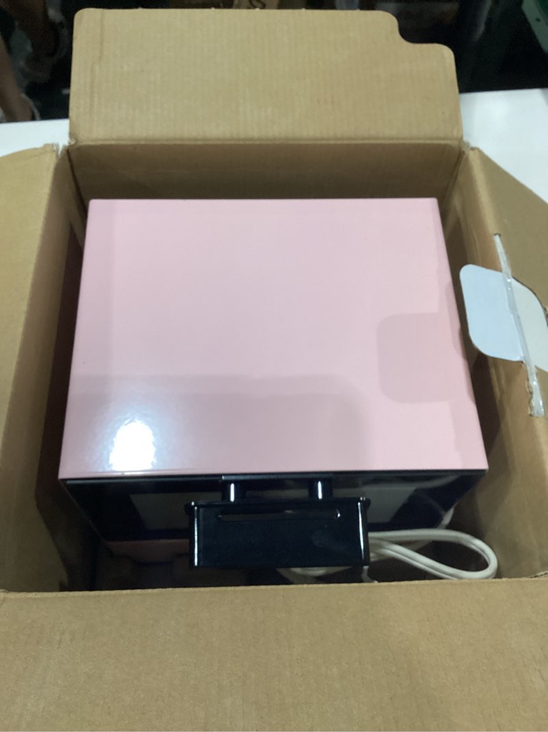 Condition photo showing Good Condition for Dash Mini Toaster Oven - Sleek & Stylish - For Creative Homemade Treats - Compact, Space-Saving Design - adjustable temperature dial - Removable Baking Tray - Pink Pink Cooker