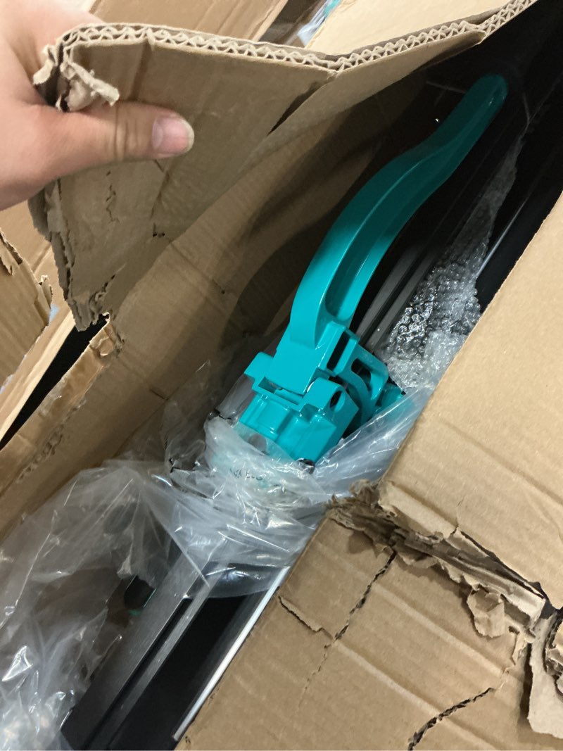 Condition photo showing Good Condition for vevor manual tile cutter, 48 inch, porcelain ceramic tile cutter with tungsten carbide cutting wheel, infrared positioning, anti-skid feet, durable rails for professional installers or beginners