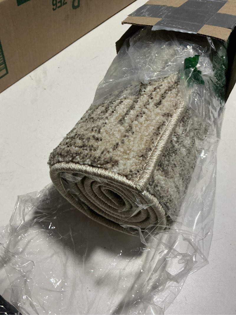 Condition photo showing Good Condition for loloi darby collection dar-05 beige/grey 2'-7" x 4' accent rug beige / grey 2'7" x 4' (rectangular)