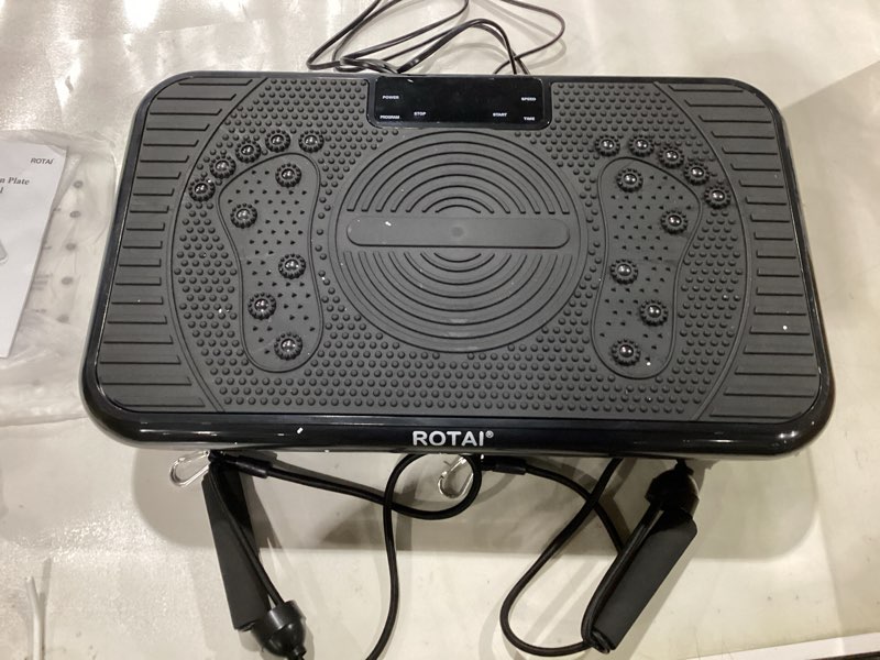 ROTAI Vibration Plate Exercise Machine for Lymphatic Drainage Massager & Weight Loss, Shake Plate 40