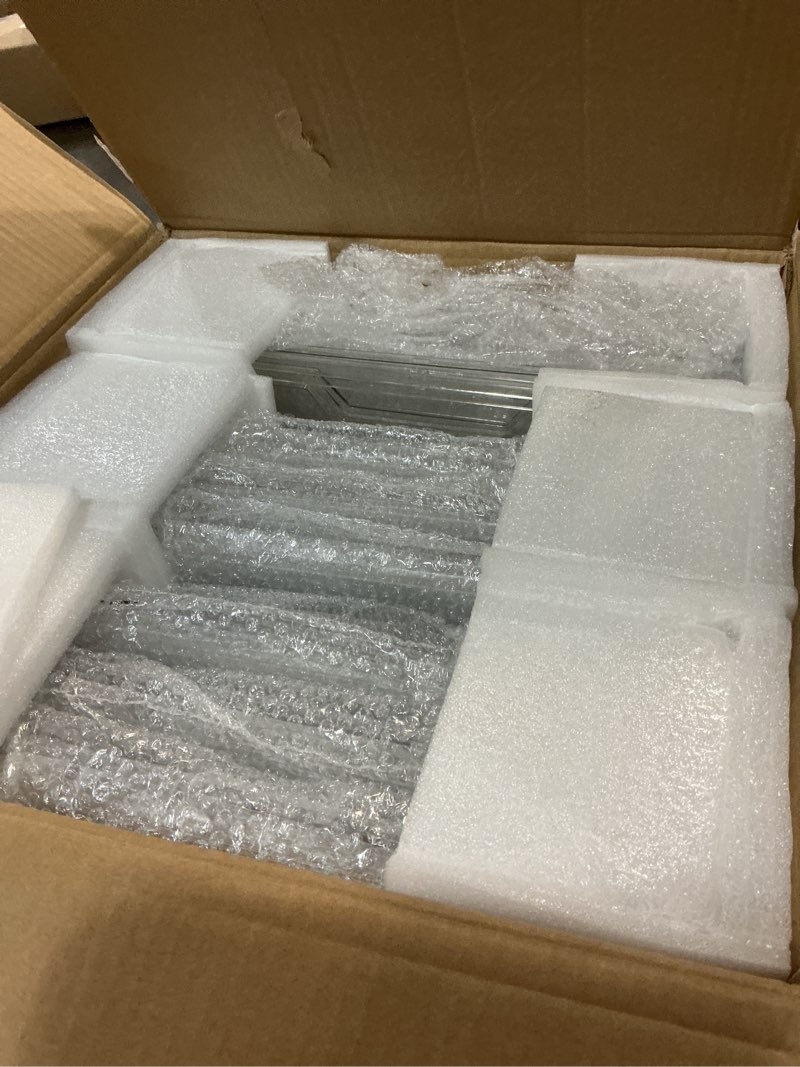 Condition photo showing Good Condition for Stackable Storage Bins, Clear Acrylic Display Case, 9-Pack Acrylic Boxes with Lids, Clear Storage Containers Storage for Handbags, Collectibles & Figures