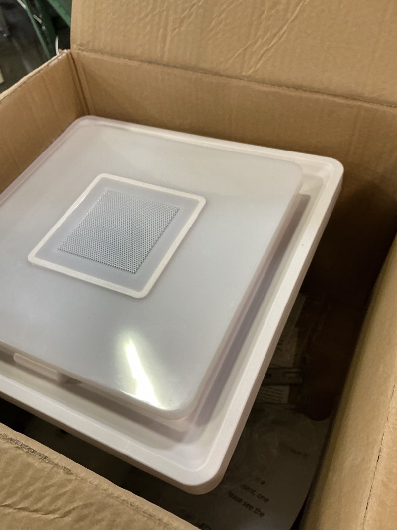 Condition photo showing Good Condition for homewerks 1.5-sone 110-cfm white decorative lighted bluetooth compatibility bathroom fan