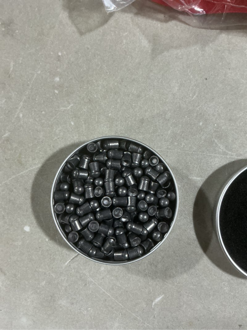 Condition photo showing Good Condition for jts airguns dead center precision .22 cal, 25.39 grain, domed, 200ct, silver