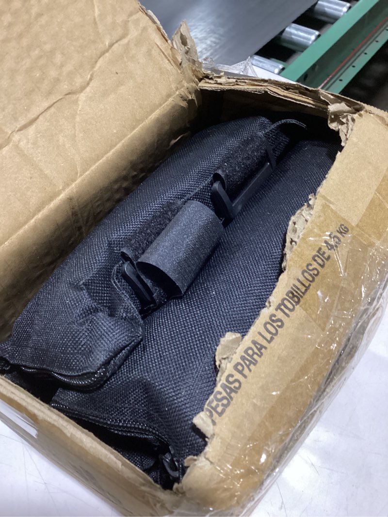 Condition photo showing Good Condition for CAP Barbell Adjustable Ankle Weights |10-20lb Pair | Black 20-Pounds