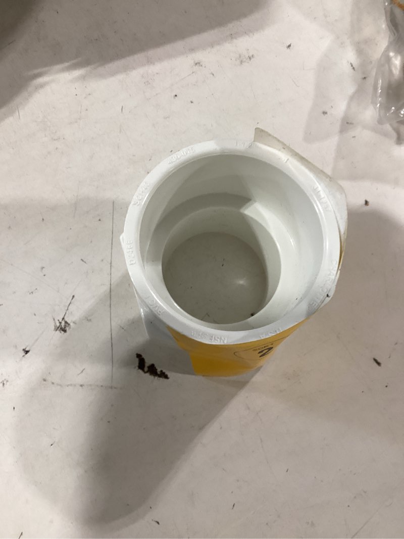 Condition photo showing Good Condition for charlotte pipe schedule 40 1-1/2 in. slip x 1-1/2 in. d mpt pvc pipe adapter 1 pk