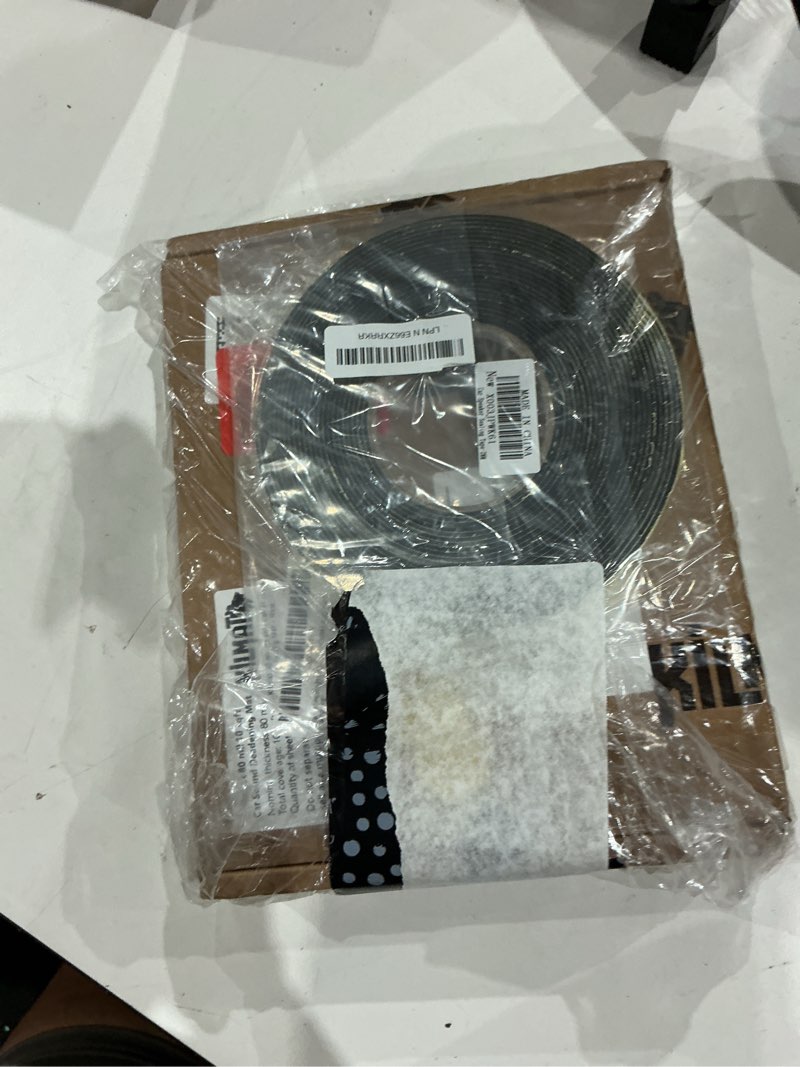 Condition photo showing As Is for car speaker sealing tape - foam grip tape,soundproofing waterproofing insulation foam gasket tape,2mm thick-10mm width-33ft 2mm thick - 33ft