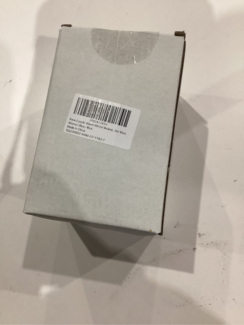 Condition photo showing New/Like New for NPQQUAN Thick Warm Winter Hats for Women Knit Beanie Hat Skull Cap Beanies for Men Women Thick (Blue+blue)