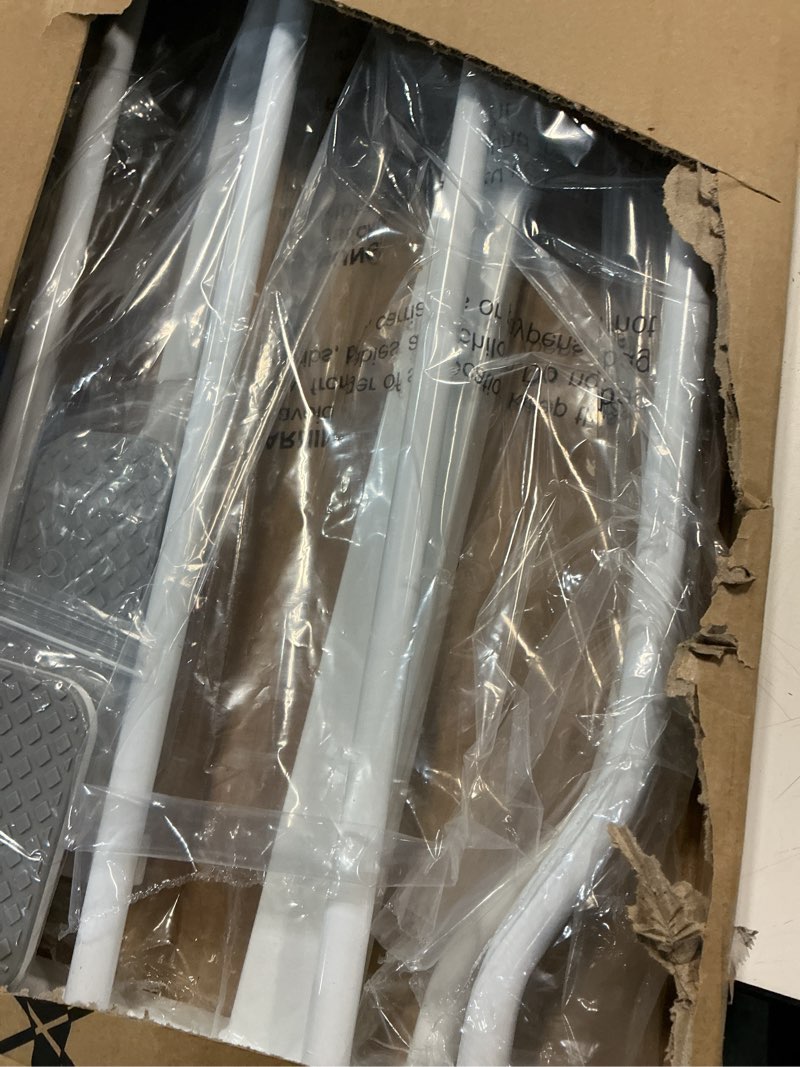 Condition photo showing Good Condition for fairy baby extra wide baby gates 53-57.5 inch, auto close child safety gates for stairs banister doorways hallway, adjustable metal dog gate with door for kids or pets 53-57.5 inch (pack of 1)