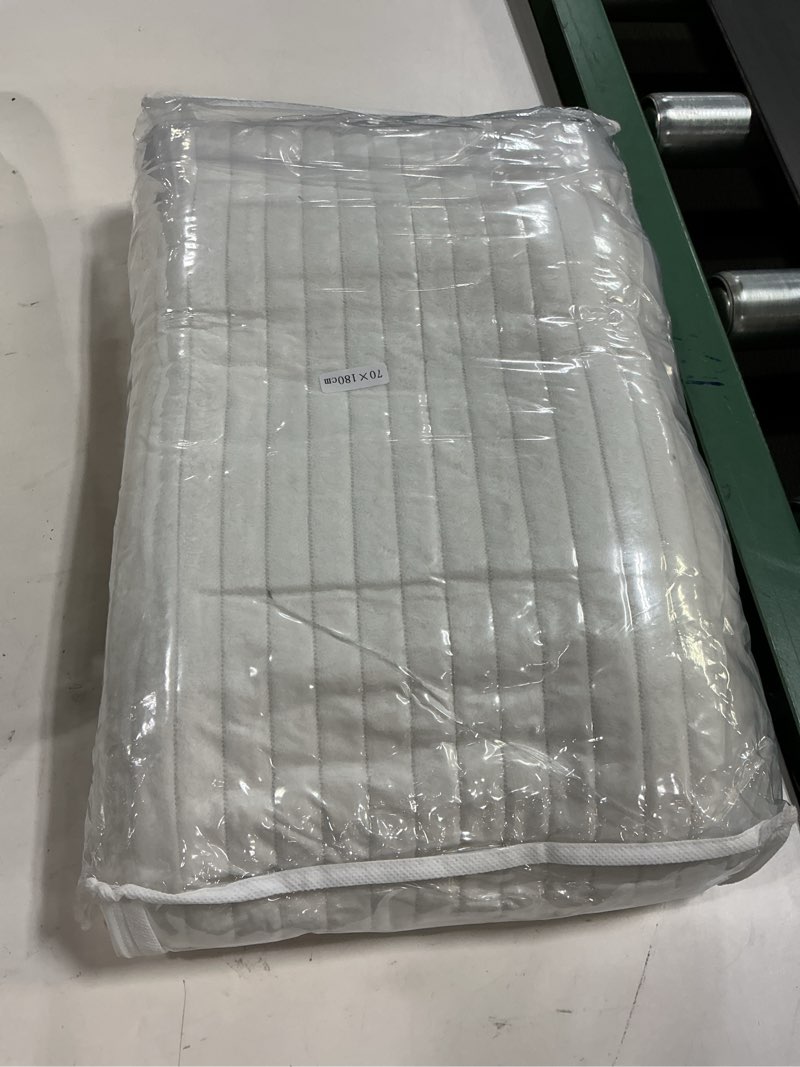 Condition photo showing New/Like New for couch cover for dogs washable, fuzzy pet couch covers for 3 cushion sofa pet friendly, non slip sofa cover (white, 27.6" x 70.9"/70 x 180cm) white 27.6" x 70.9"/70 x 180cm