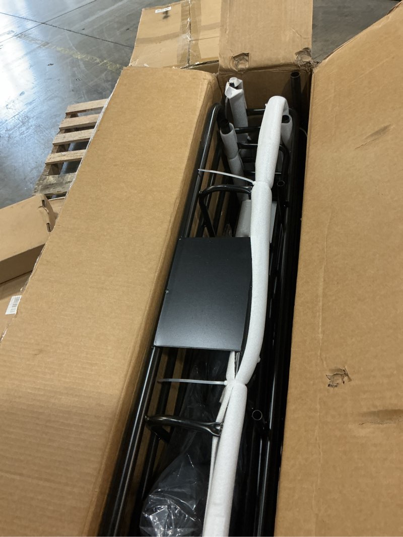 Condition photo showing Good Condition for roof rack carrier carrier basket 65"*39"*6"+waterproof bag 20 cubic feet(51"*40"*17"),and cargo net with attachment hooks,ratchet straps.200 lbs capacity,universal rooftop large size roof rack update roof mount 65"*39"*6"