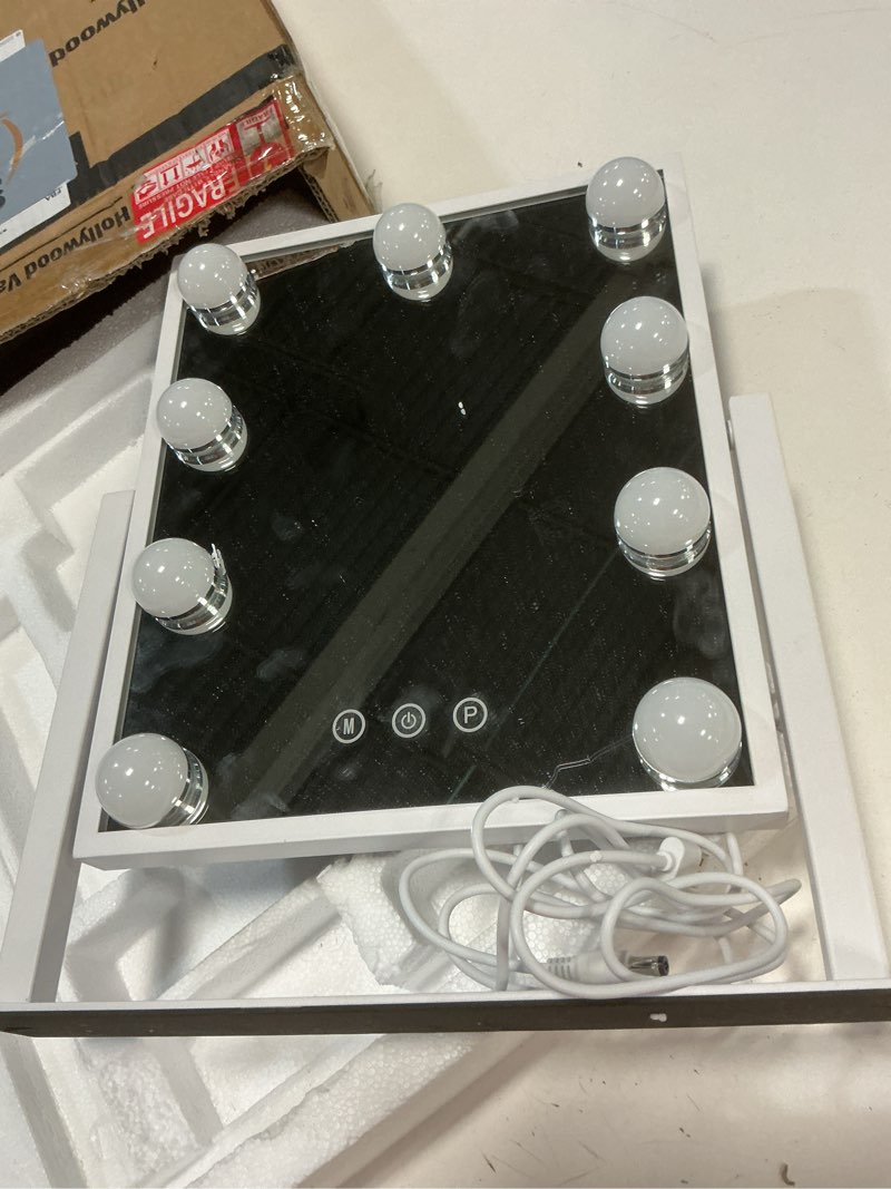 Condition photo showing Good Condition for ZL ZELing Vanity Mirror with Lights,Makeup Mirror with Lights,Light up Mirrors with Smart Touch 3 Co