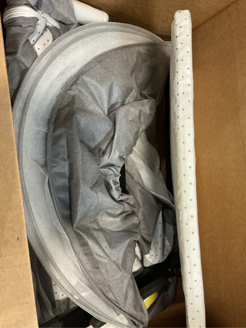 Condition photo showing As Is for pamo babe pack and play with bassinet, portable playard for baby