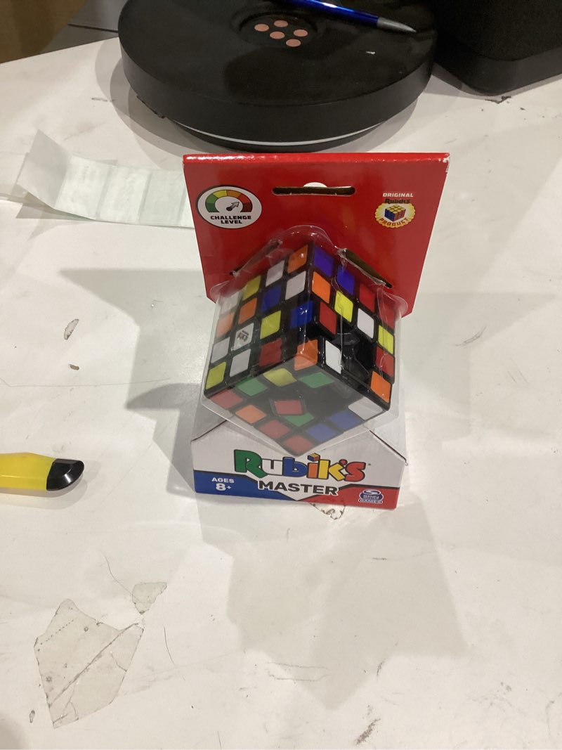 Condition photo showing As Is for Rubik’s Cube, The Official 4x4 Rubik's Cube, Problem-Solving Brain Teaser, Classic Color-Matching Puzzle, Fidget Toy, Sensory Puzzle for Adults, Teens, Kids, for Ages 8 & Up Rubik's 4x4 New