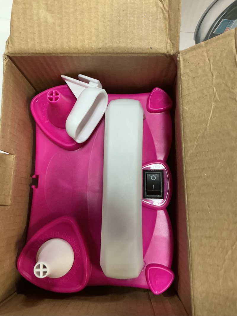 Condition photo showing New/Like New for Electric Balloon Pump for Party Decorations – Portable Inflator, Auto Shutoff, Balloon Air Pump Dual Nozzle Rose Red 110V 600W Hot red