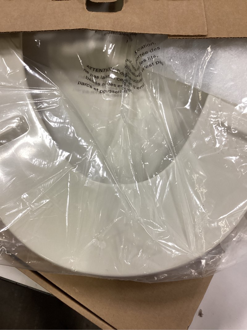 Condition photo showing Good Condition for Centoco Heavy-Duty Elongated Toilet Seat, Wood Core with Scratch-Resistant Plastic Finish, Won't Crack or Fade, Residential, Made in the USA, DSAMAZ9-106, Bone Bone Elongated Standard / Made in the USA